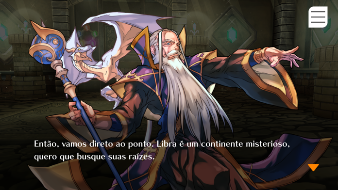 Captura de Tela do Jogo PUZZLE & DRAGONS STORY