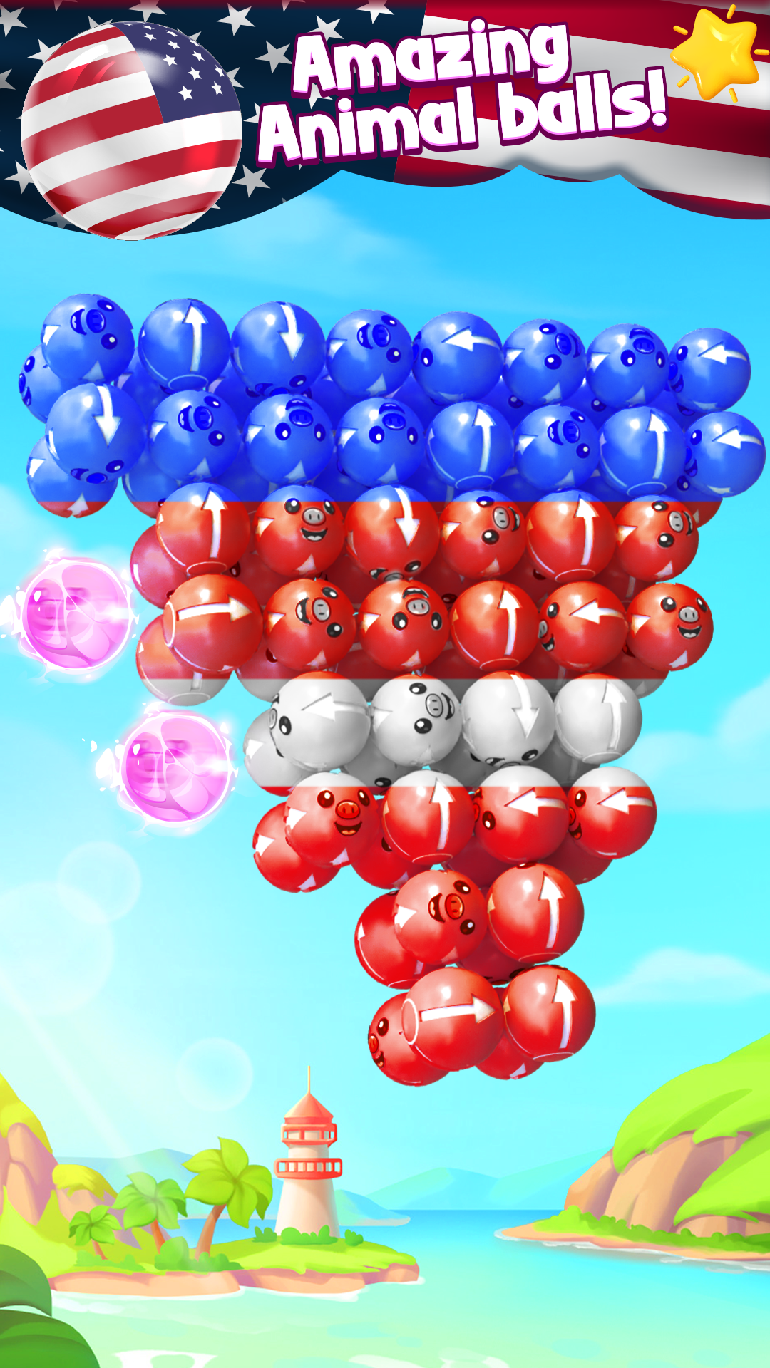 Tap Away Bubble Puzzle Game Game Screenshot
