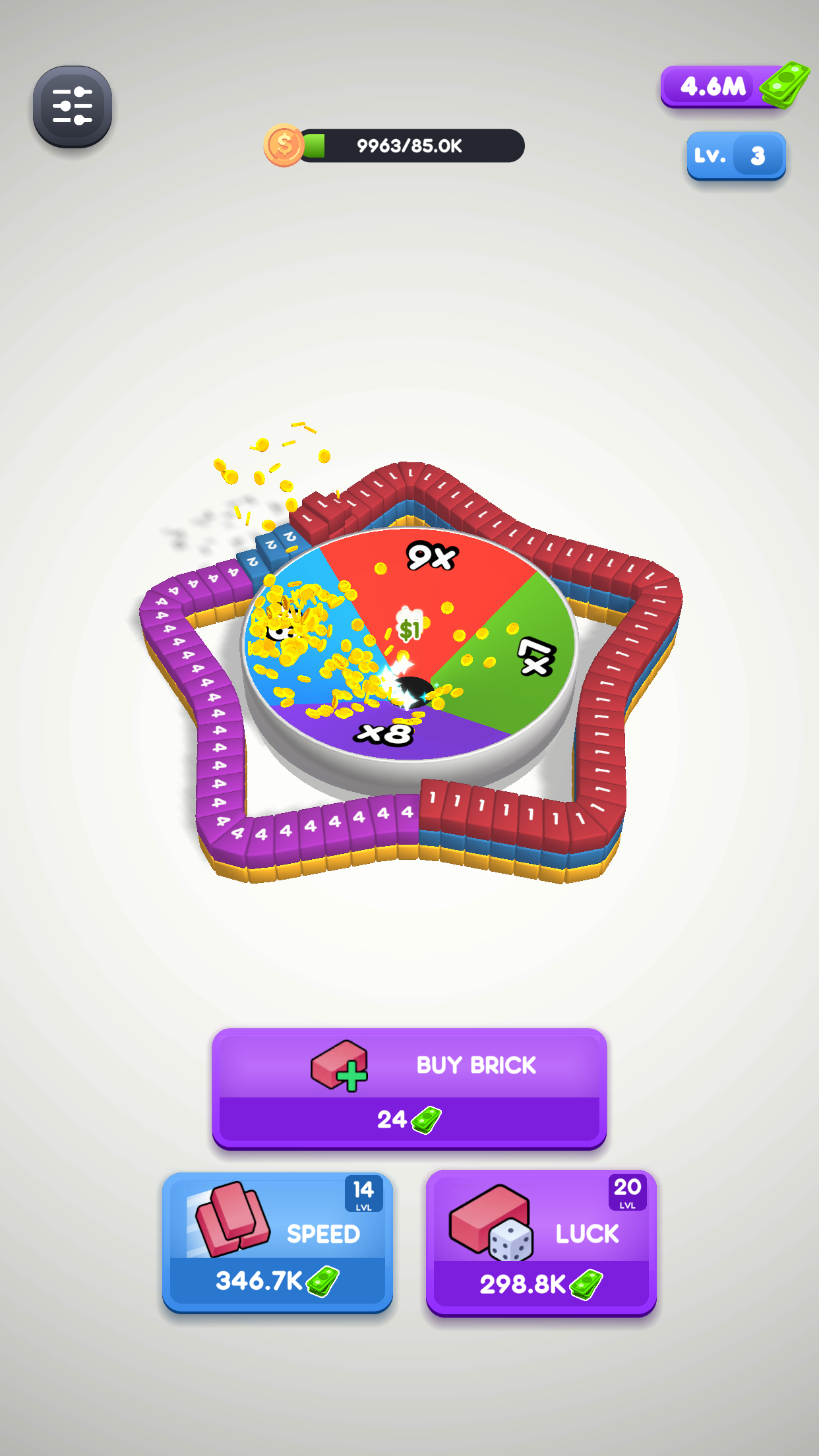 Bricks Merge Game Screenshot