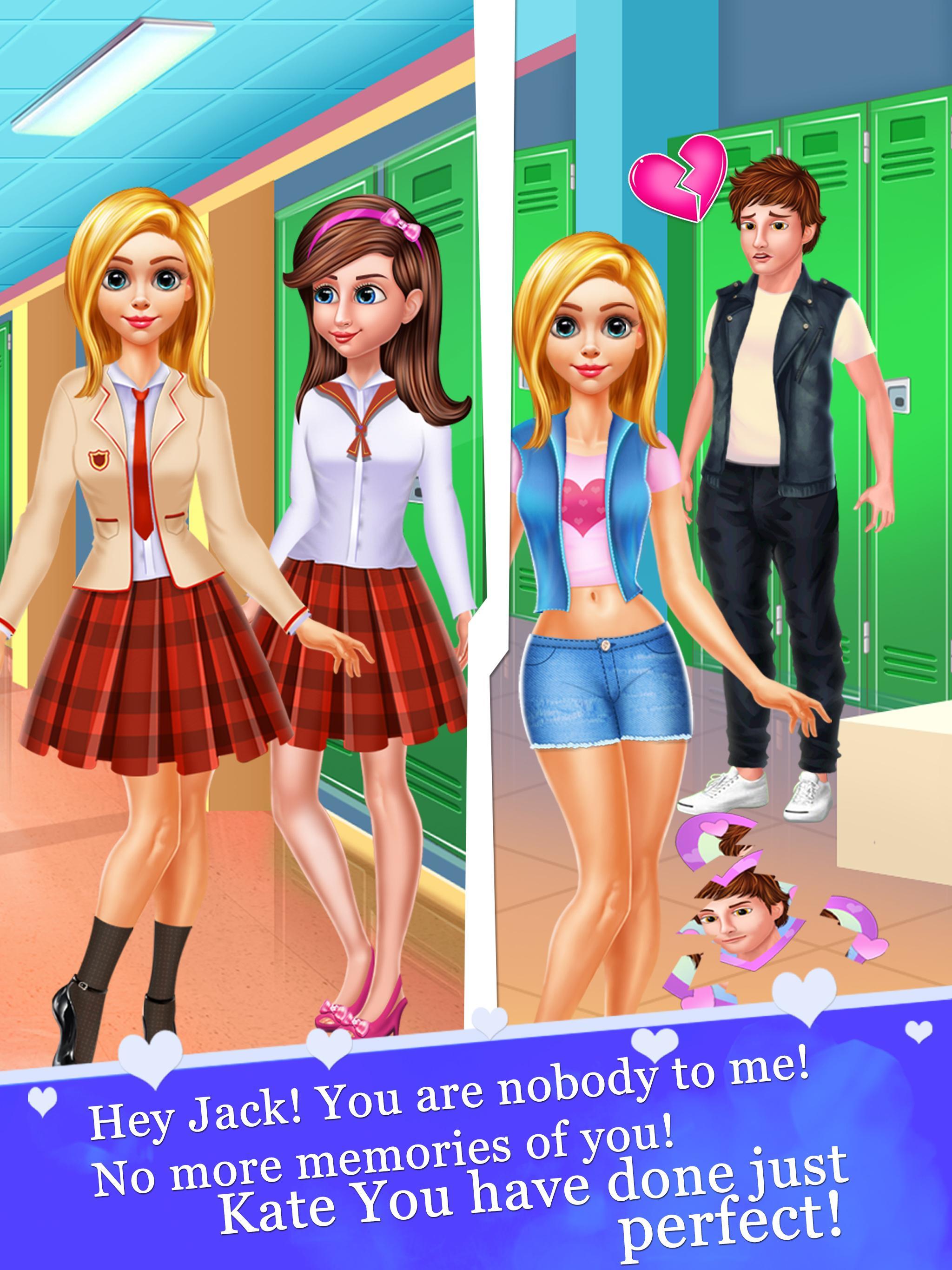 Girlfriend Breakup Story - Teen Love Choices Game Screenshot