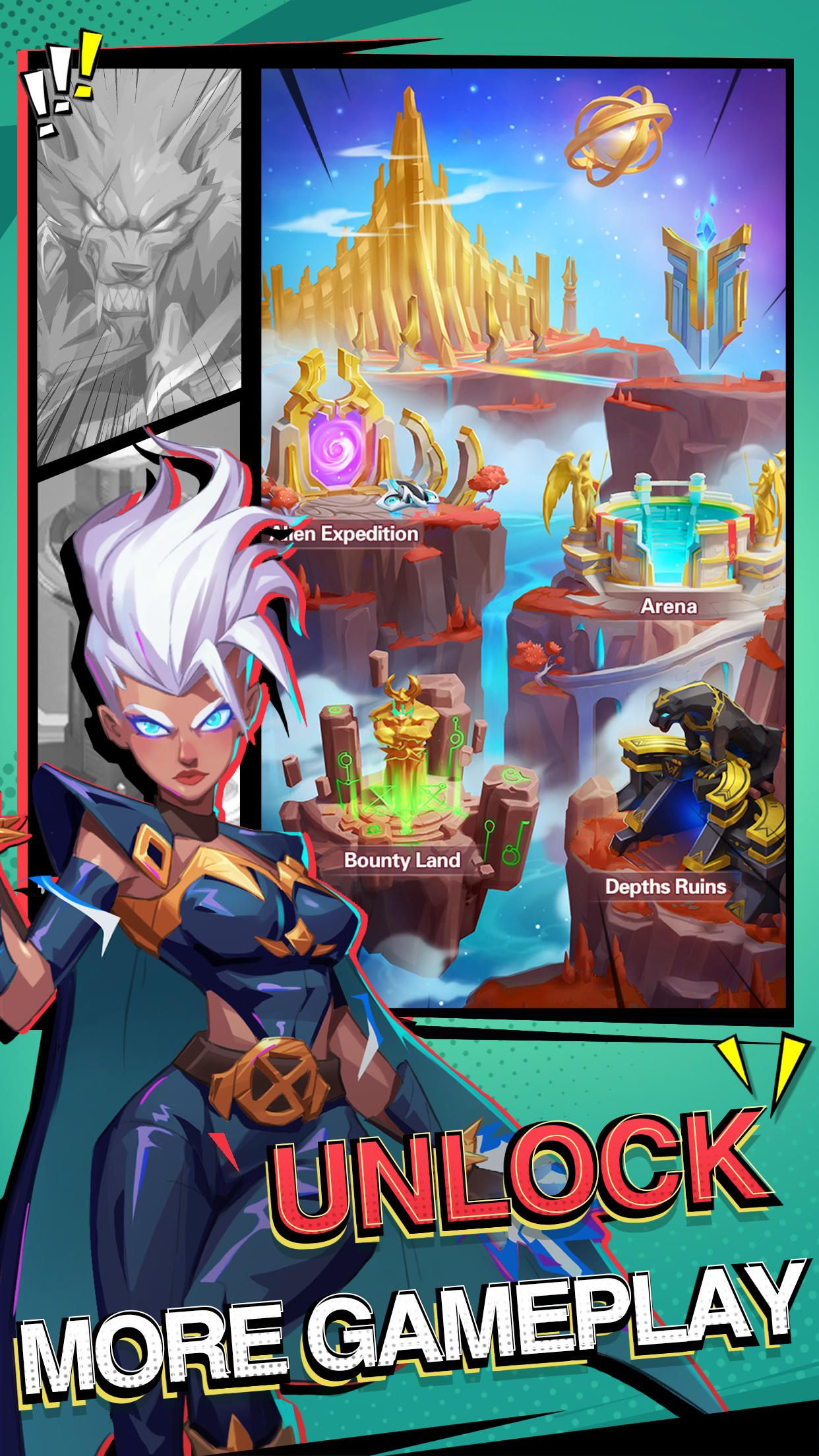 Screenshot of Heroes Bang: Idle RPG Arena