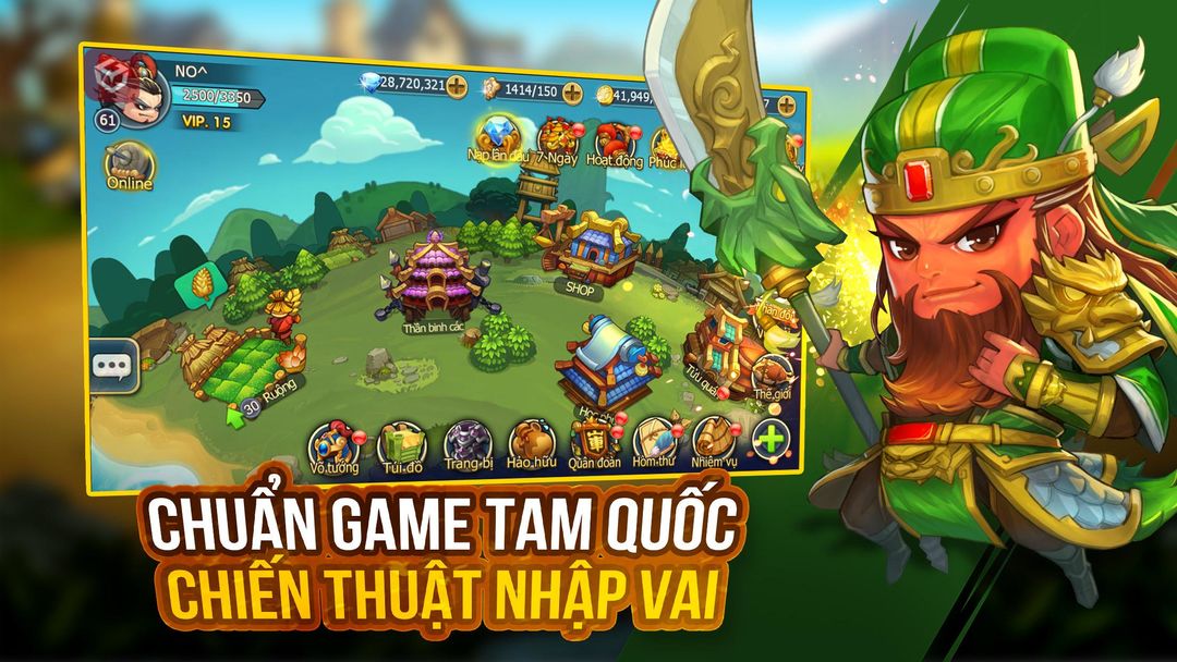 Lữ Bố Truyện - Tam Quốc HD 게임 스크린 샷