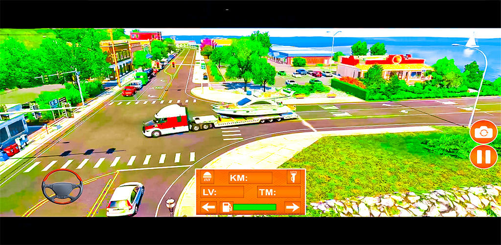 Screenshot of EURO UAE TRUCK SIMULATION GAME