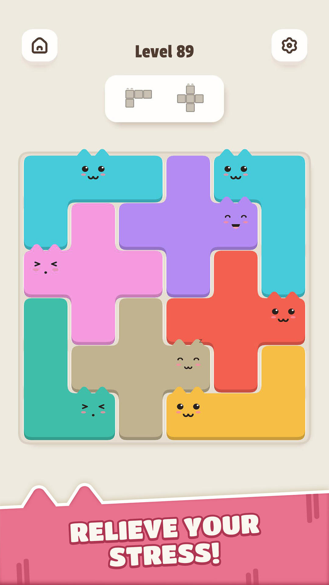 Purrfect Fit Game Screenshot