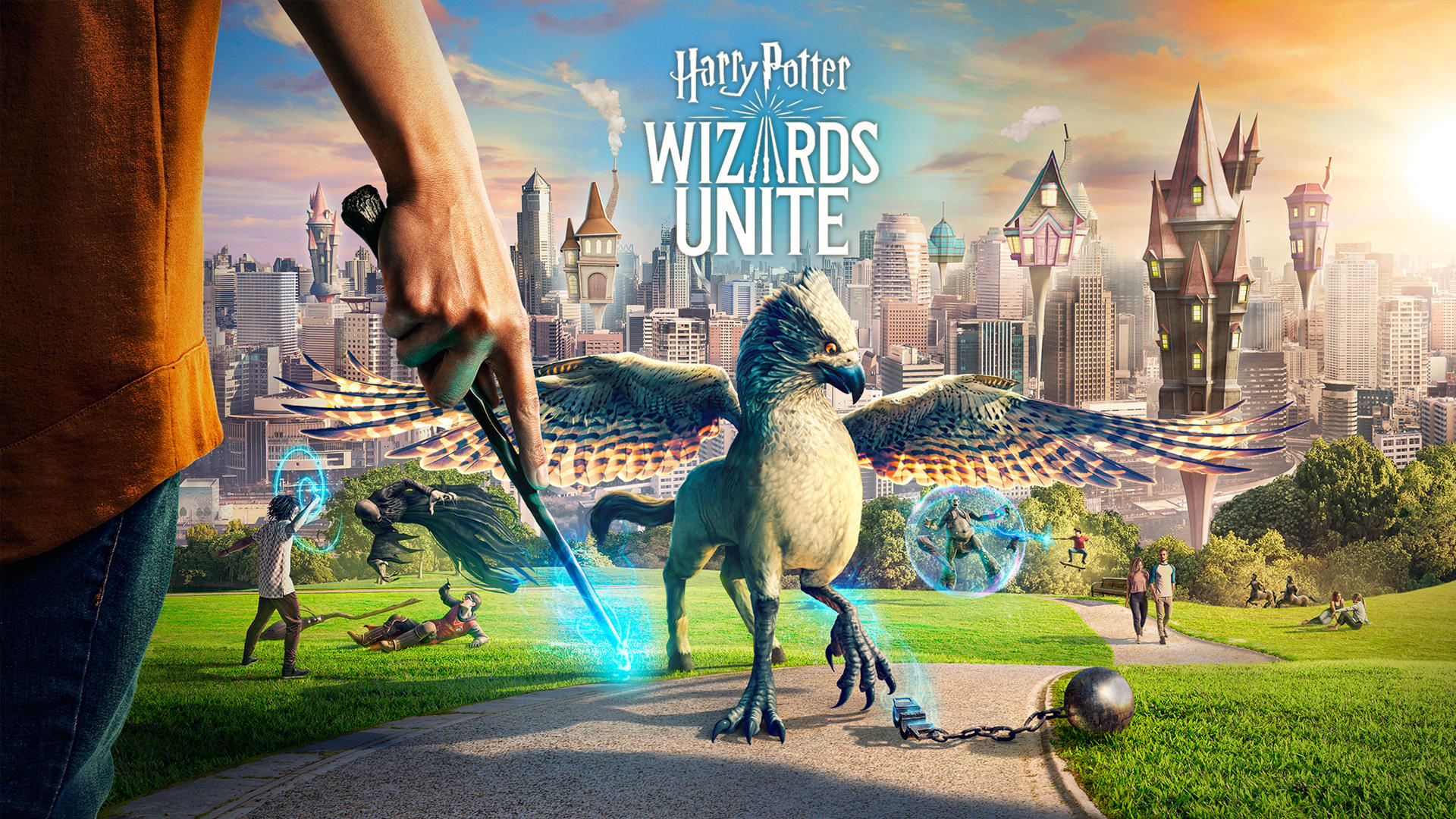 Banner of Harry Potter:  Wizards Unite 