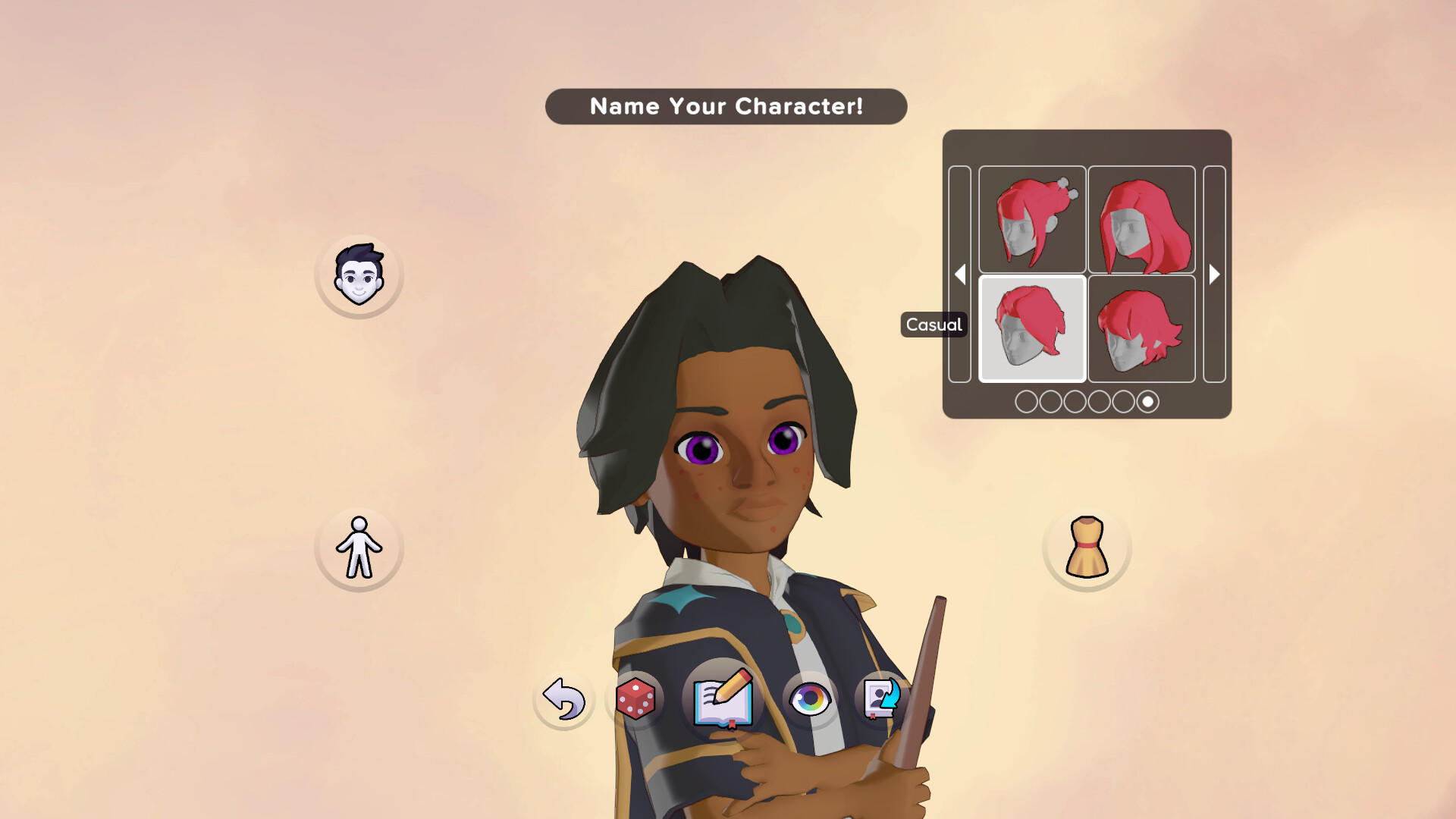 Spells & Secrets - Character Creator screenshot game