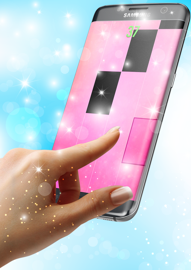 Shape Of You piano tiles Game Screenshot