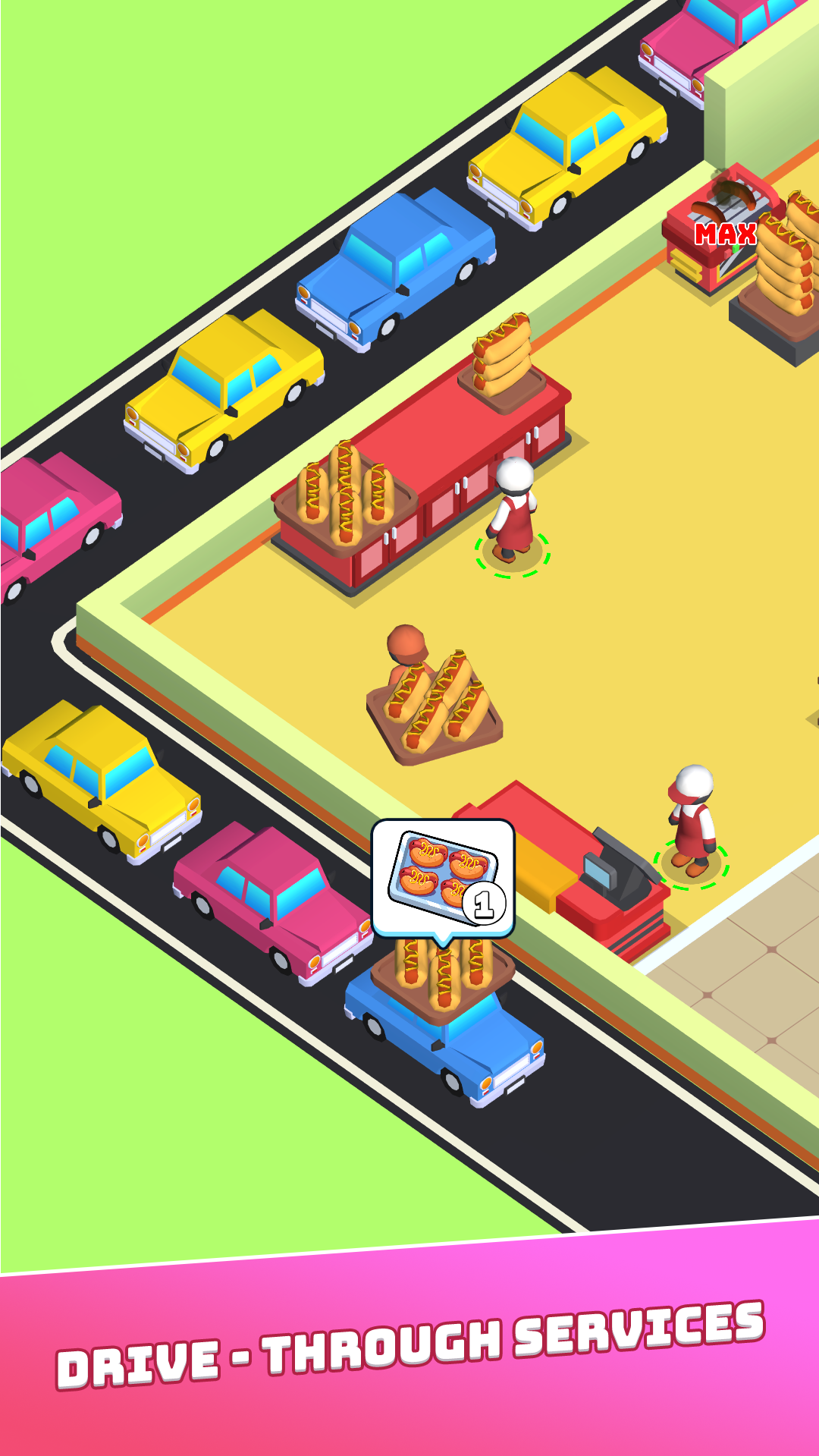 Hotdog Bitte: Idle Tycoon Game Screenshot