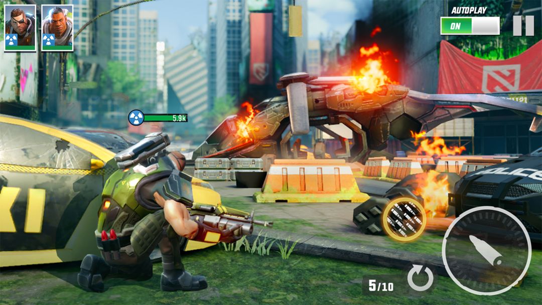 Hero Hunters - 3D Shooter wars screenshot game