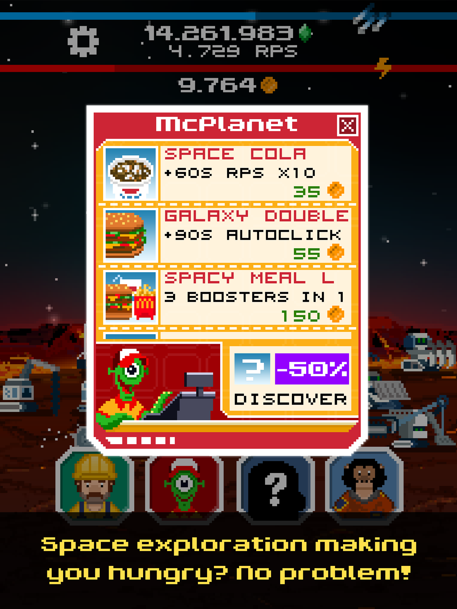 Screenshot of Tap Galaxy – Deep Space Mine