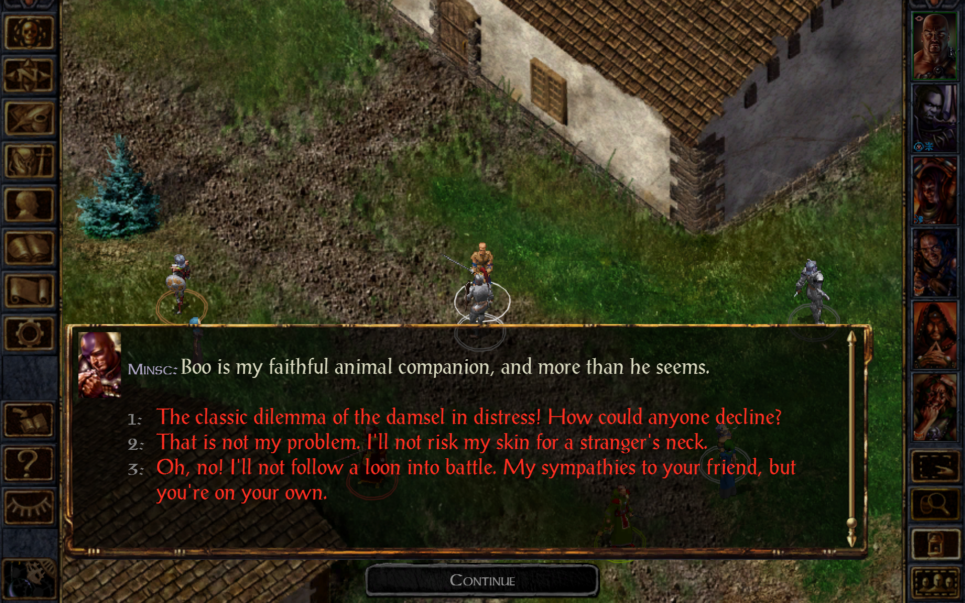 Baldur's Gate Enhanced Edition Game Screenshot