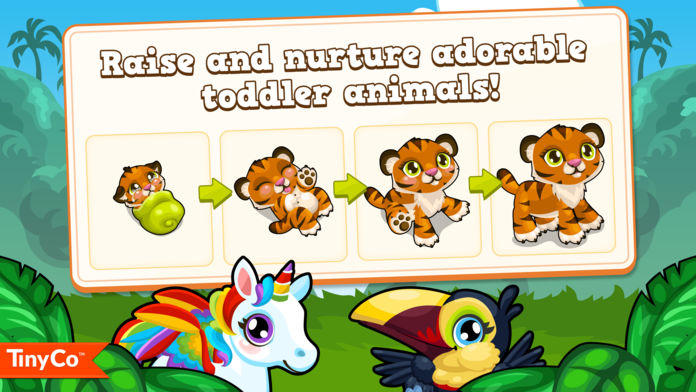 Tiny Zoo Friends 게임 스크린 샷