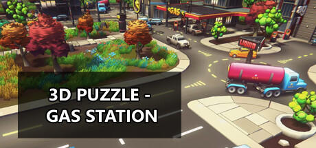 Banner of 3D PUZZLE - Gas Station 