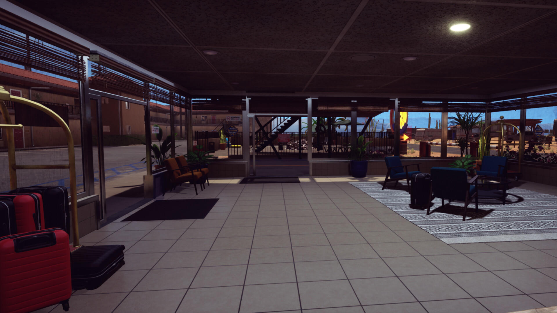 Screenshot of Sunset Motel