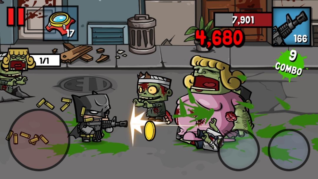 Zombie Age 3: Dead City 게임 스크린 샷