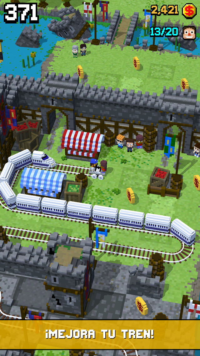 Captura de Pantalla del Juego Tracky Train