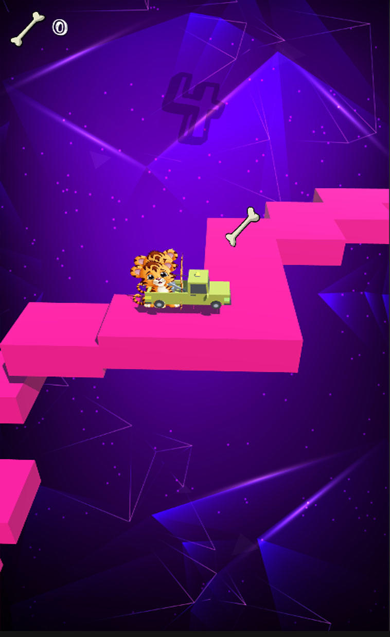 Lion Zig Zag Car Game android iOSTapTap