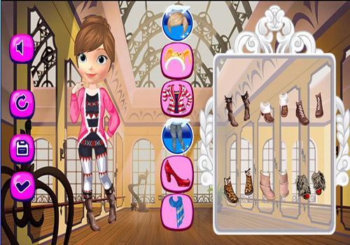 Screenshot of Sofia The First Dress Up Game