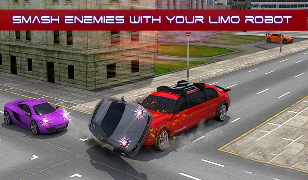 Limo Transformer Robot Game Screenshot