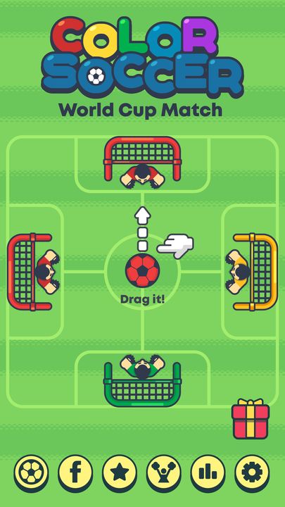 Screenshot 1 of Color Soccer - World Cup Match 1.0.3