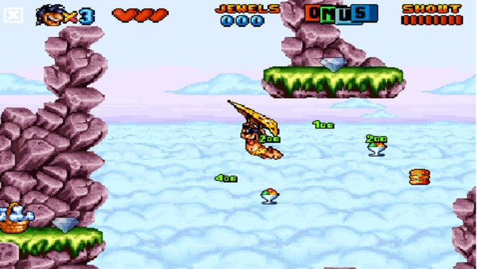 Prehistorik Man Game Screenshot
