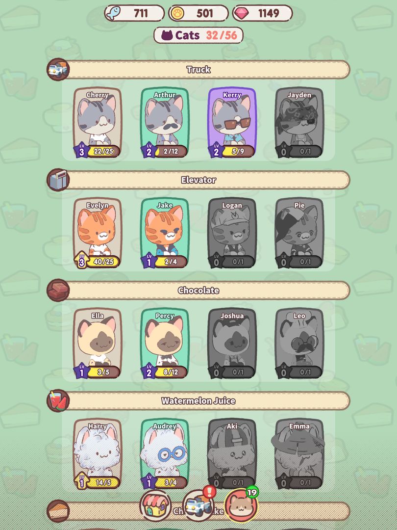 Screenshot of My Cat Tower : Idle Tycoon