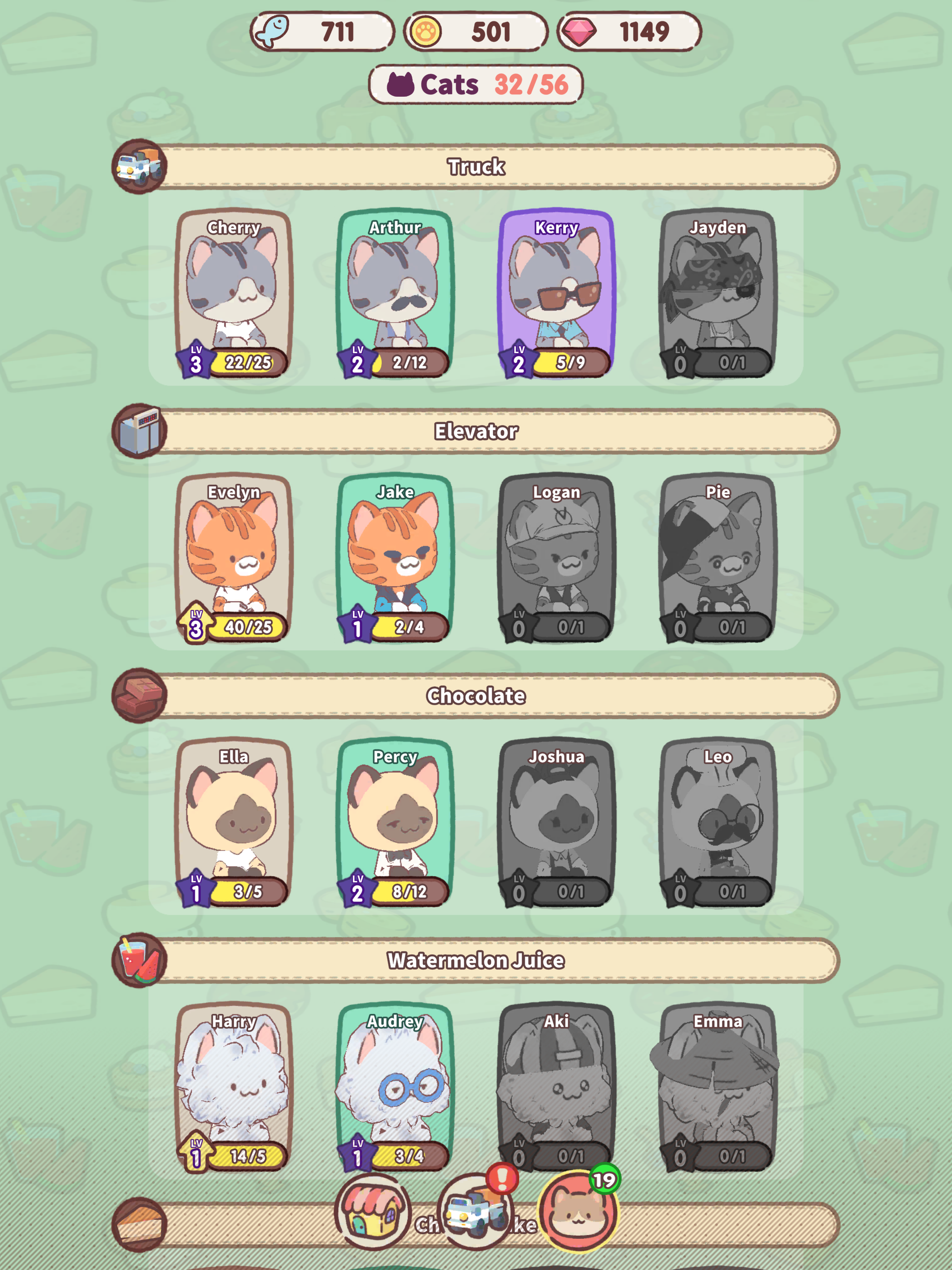 My Cat Tower : Idle Tycoon Game Screenshot