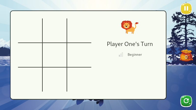 Tic-Tac-Toe Game Screenshot