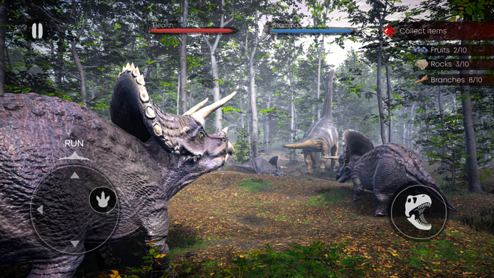 Screenshot of Dino Survival Simulator