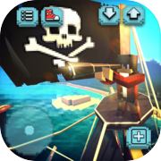 Pirate Ship Craft: Jeux d'exploration et de batailles navales