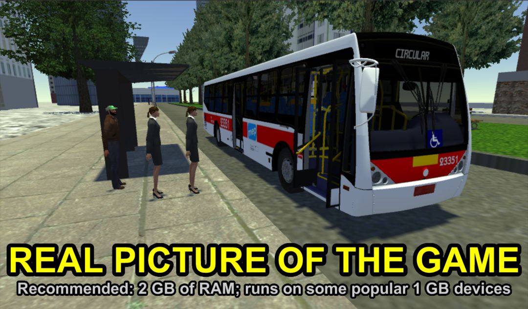 Proton Bus Simulator 게임 스크린 샷