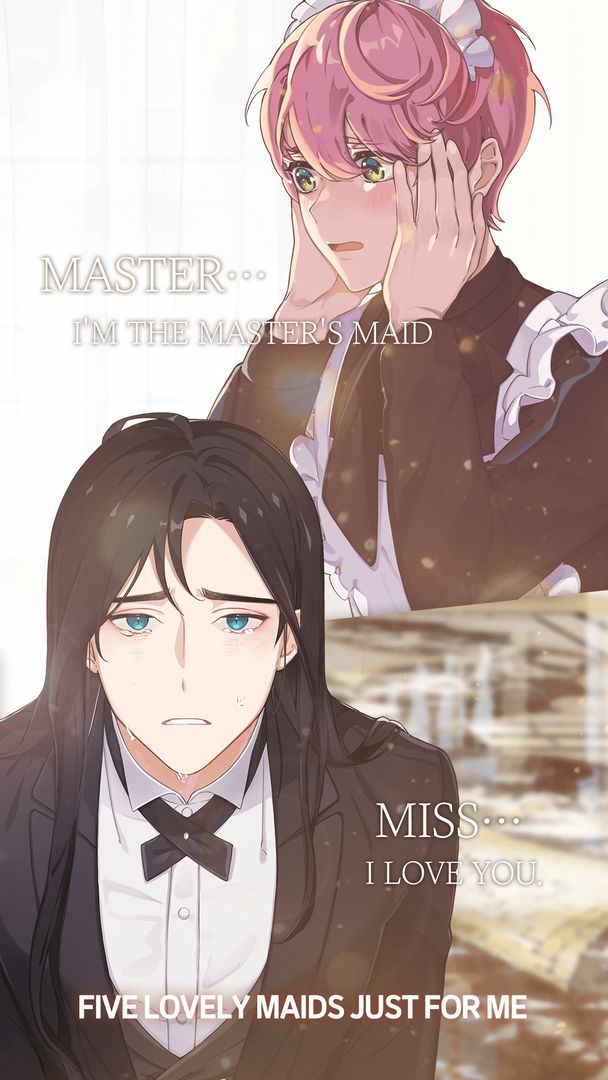 Screenshot of Lady and Maid-Visual Novel for
