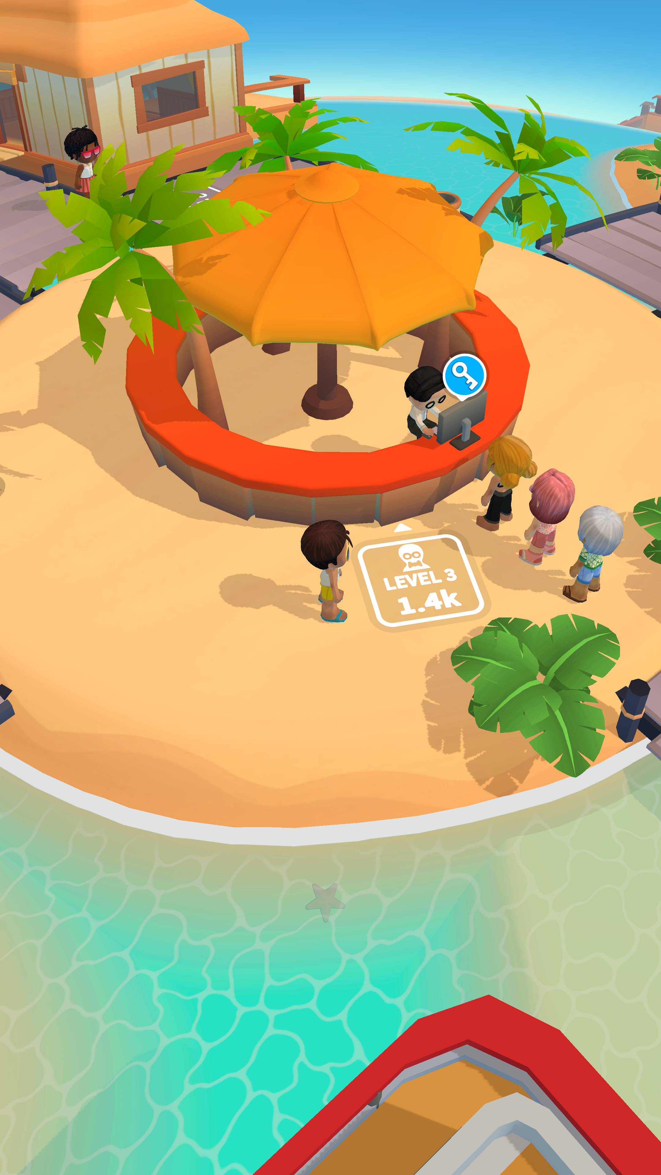 My Island Resort Game Screenshot