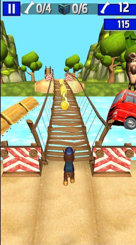 Chase Runner Patrol screenshot game