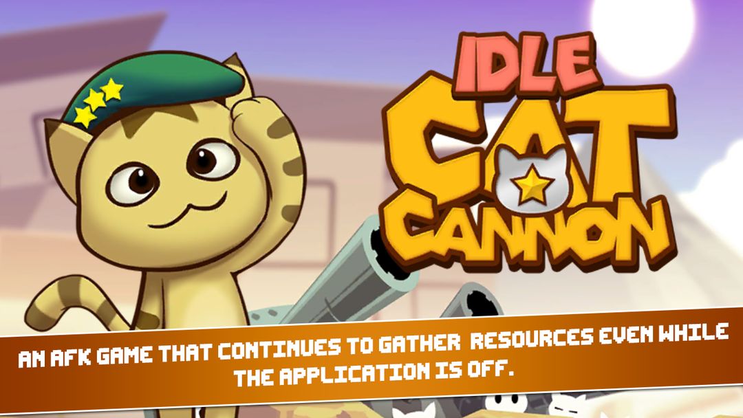 Screenshot of Idle Cat Cannon