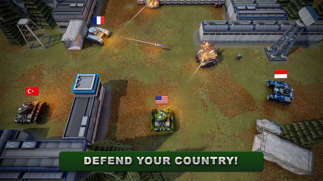 Tank Battle Heroes: World War screenshot game