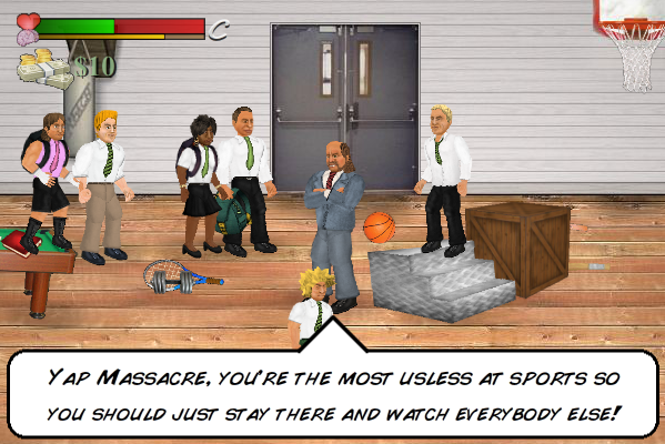School Days Game Screenshot