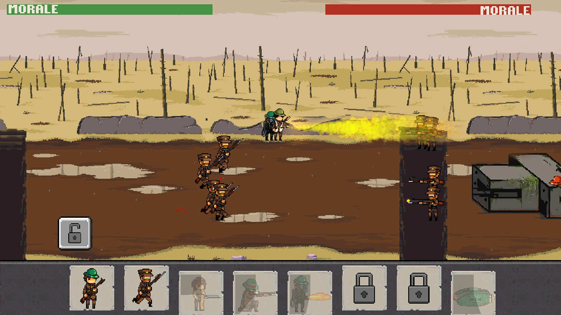 Screenshot 1 of กองกำลังสงคราม 2460: สงครามสนามเพลาะ 1.43.1