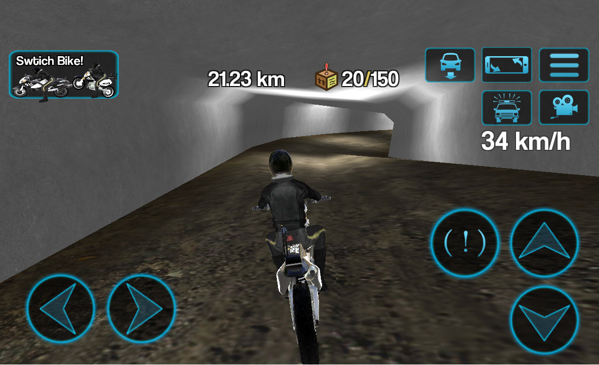 Police Bike Traffic Rider 게임 스크린샷