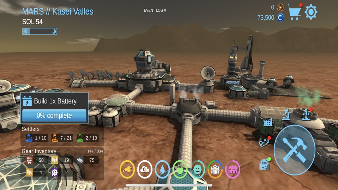 Screenshot of TerraGenesis: Landfall