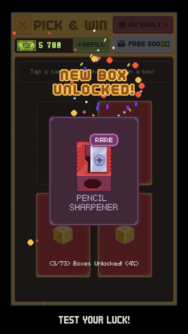 Unbox screenshot game