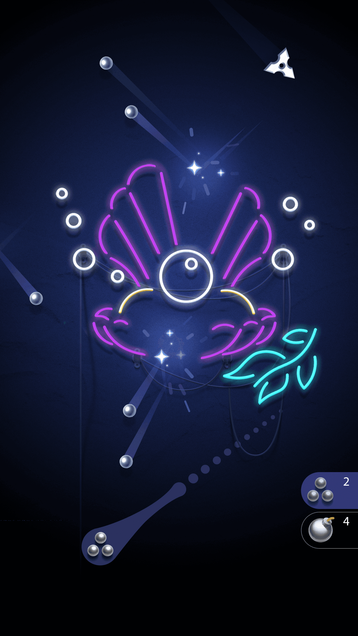 Hit the Light - Neon Shooter Game Screenshot