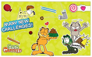 Скриншот игры 饥饿的加菲猫