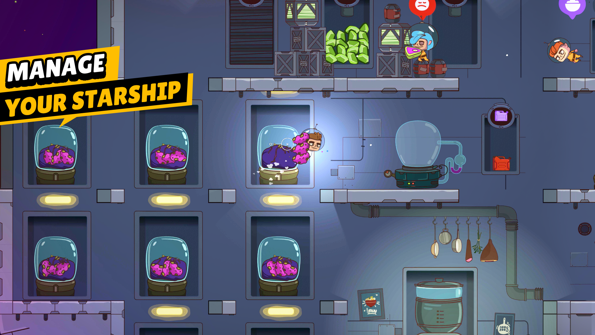 Space Squad Survival ภาพหน้าจอเกม