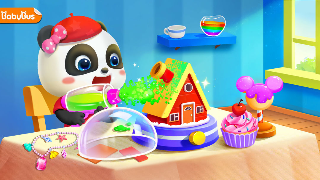 Screenshot of Panda Game: Mix & Match Colors