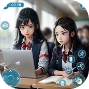 Trường học giả lập Anime Girl 3D
