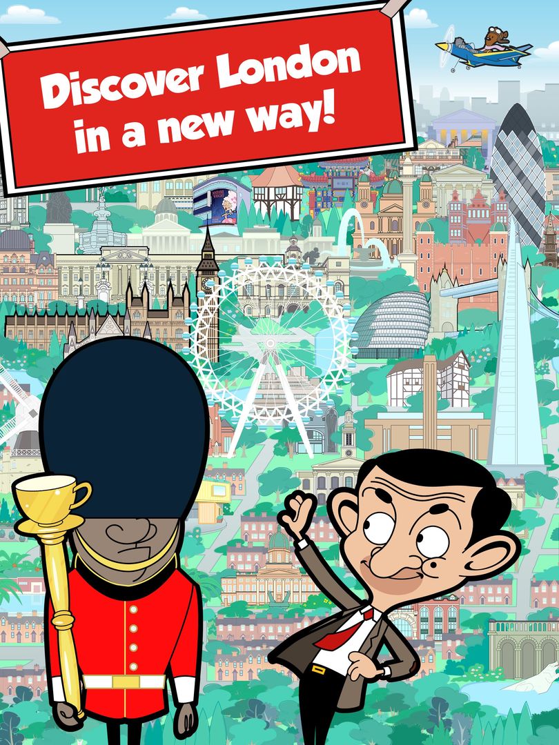 Play London with Mr Bean screenshot game