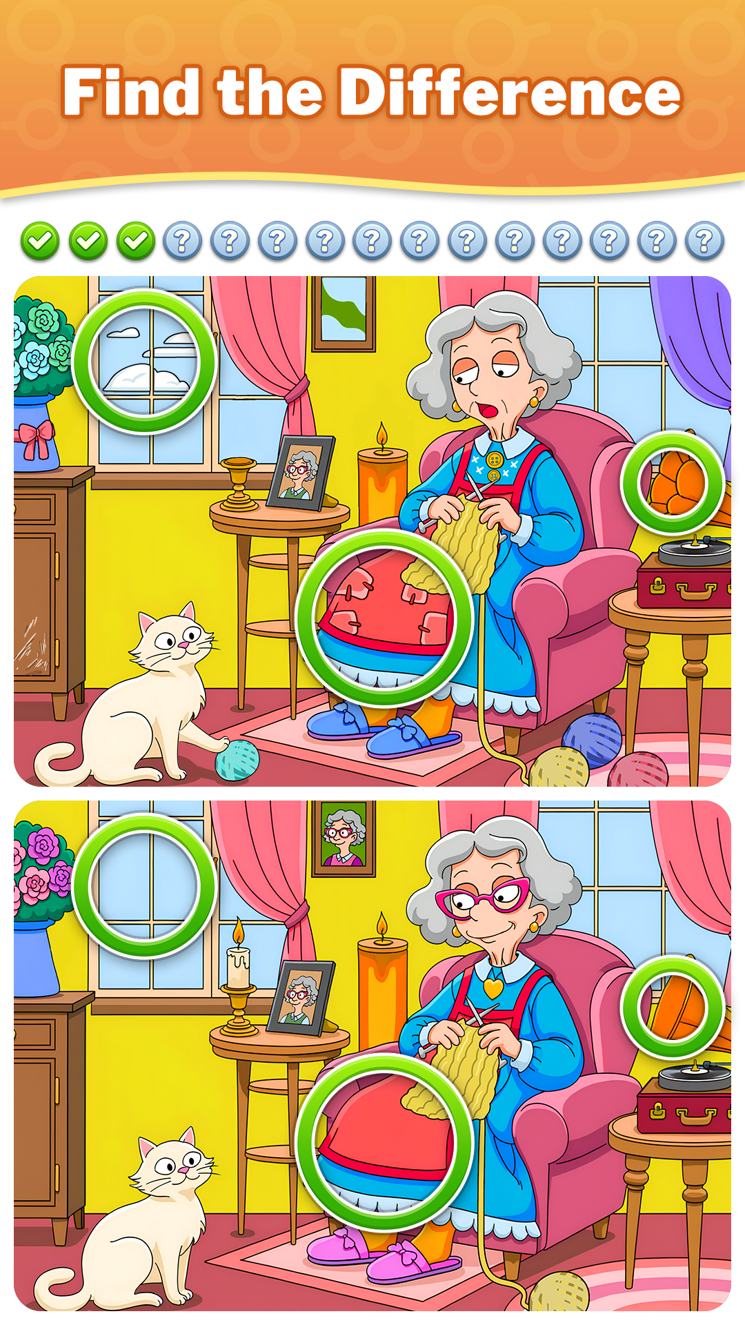 Differences - Find & Spot It Game Screenshot