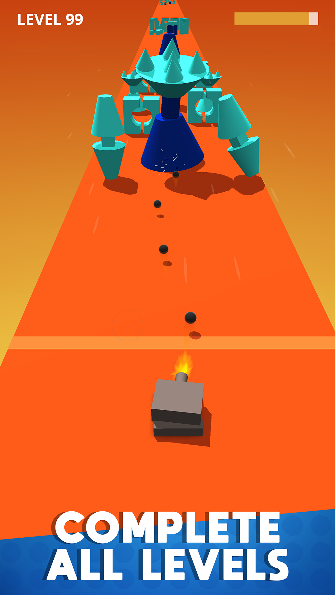 CLEAR OUT 3D: The New Cannon & Balls game of 2019 게임 스크린 샷