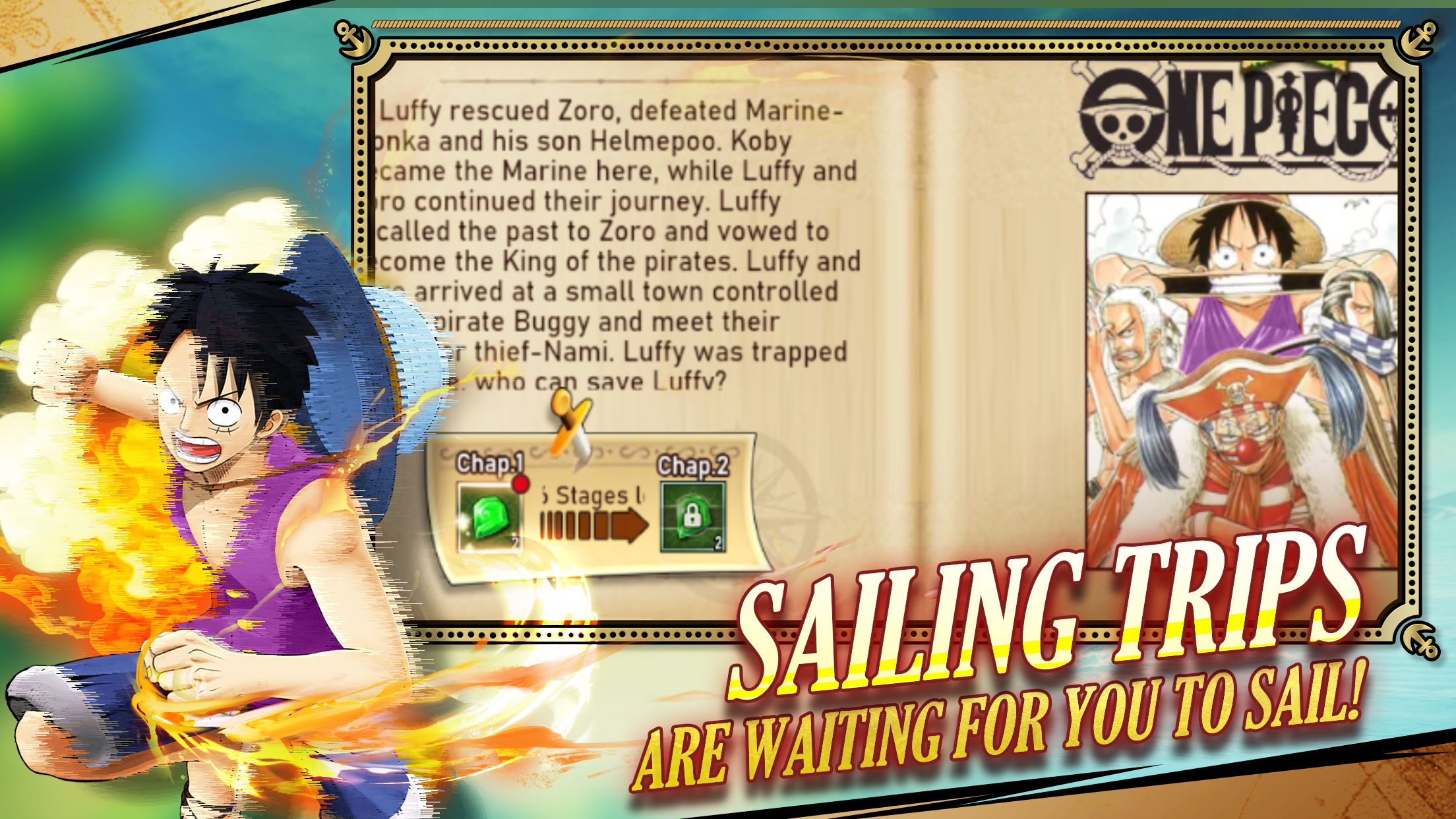 Screenshot of ONE PIRATE:Sea Cruise Saga